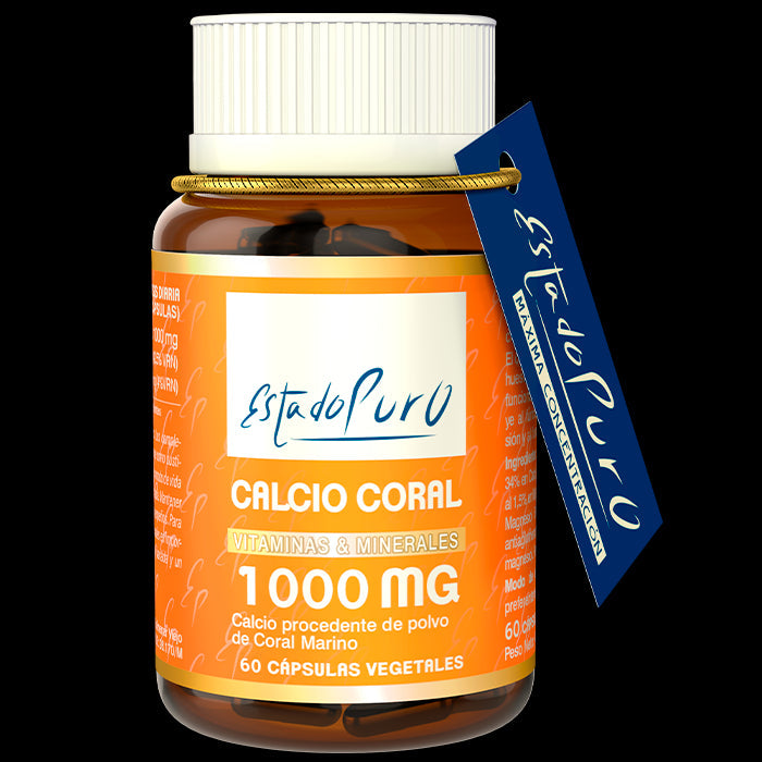 Calcio Coral 1000 mg Alta Biodisponibilidad – 60 Cápsulas Naturales