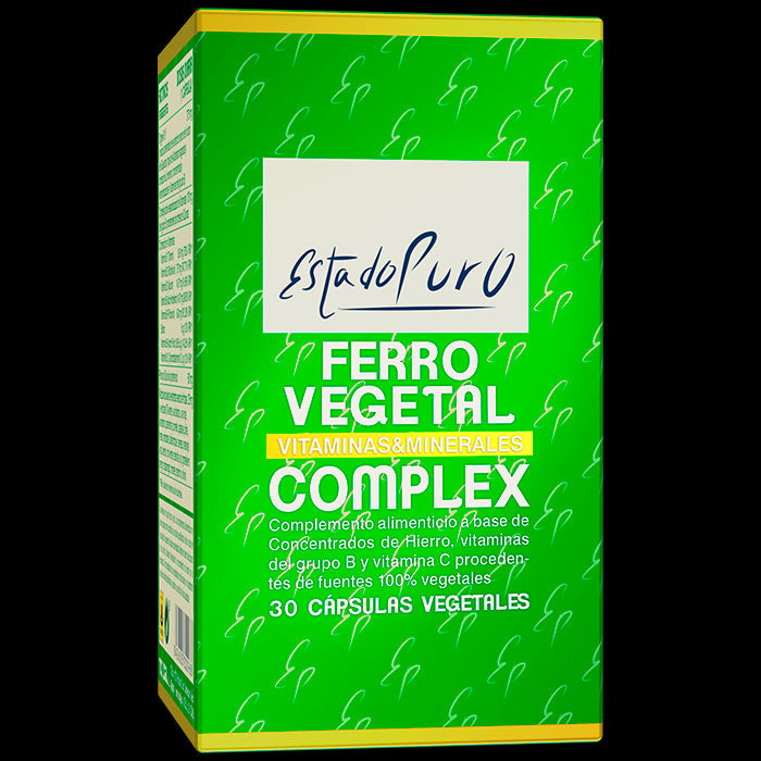 Complejo Vegetal de Hierro Tongil 30 Cápsulas Bioactivos