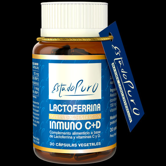 Lactoferrina Inmuno C+D Tongil 30 Cápsulas Refuerzo Inmunitario