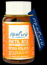 Metil B12 + Ácido Fólico Tongil 60 Cápsulas Alta Absorción