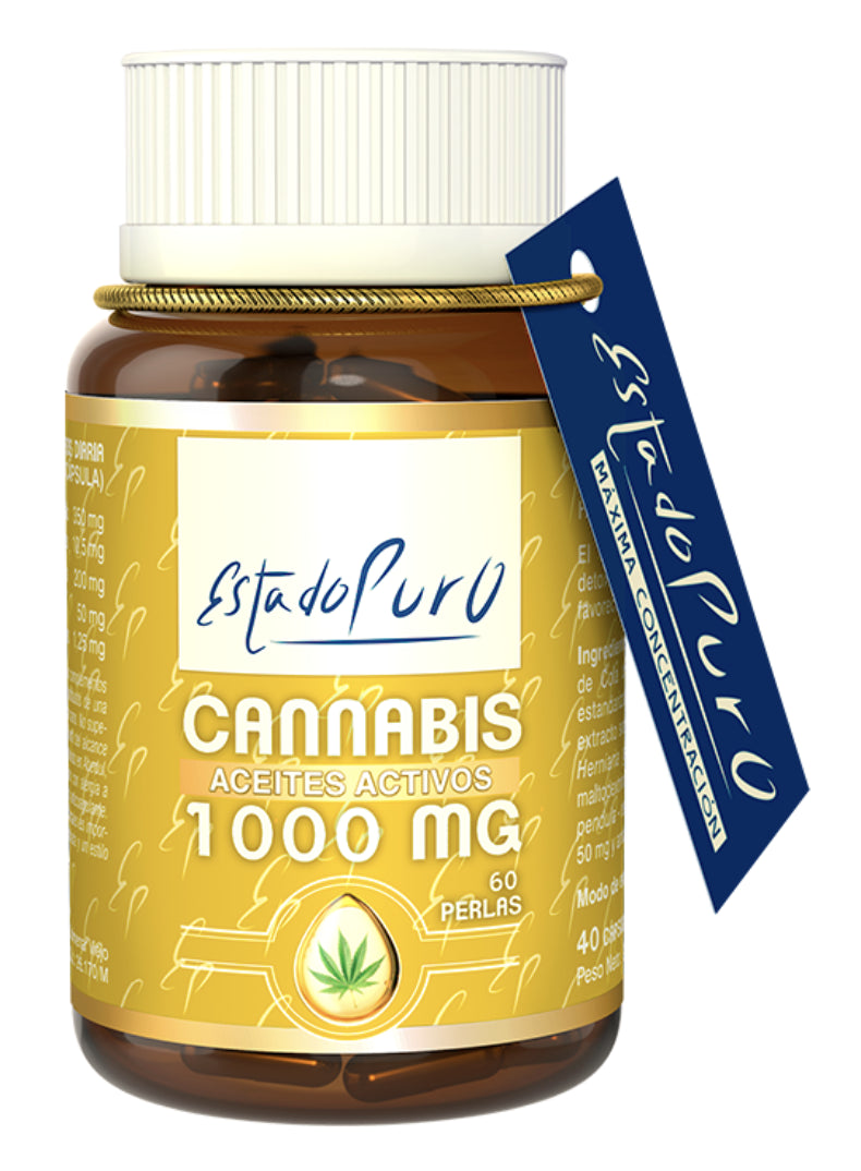 Cannabis 1.000 mg en perlas – Tongil – 60 cápsulas antiinflamatorias
