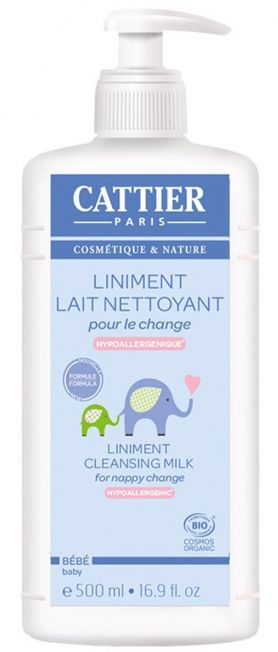 Linimento Bebé Cattier 500ml - Protección Natural y Calmante