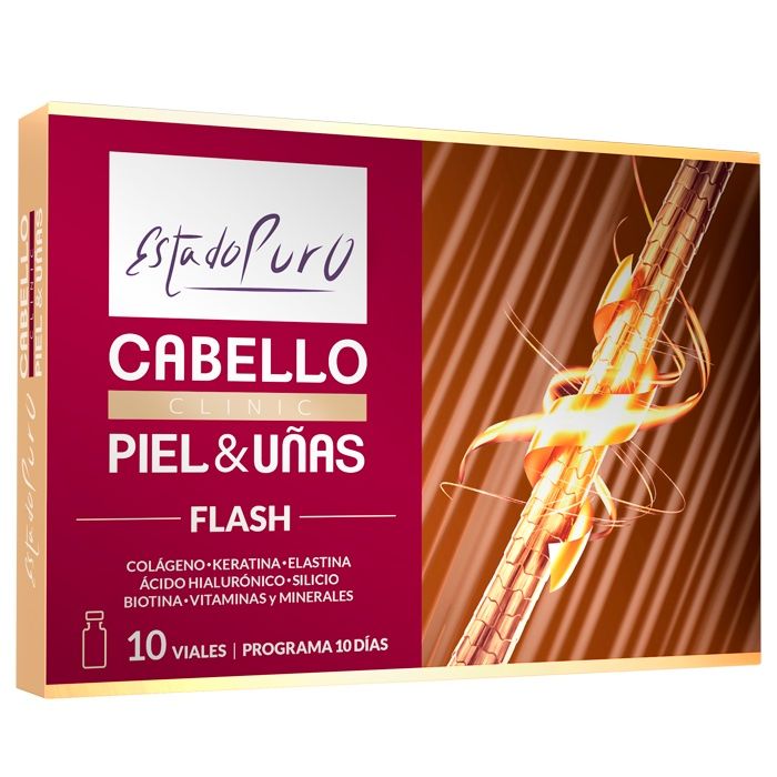 Suplemento Flash Cabello, Piel y Uñas Tongil 10 Viales