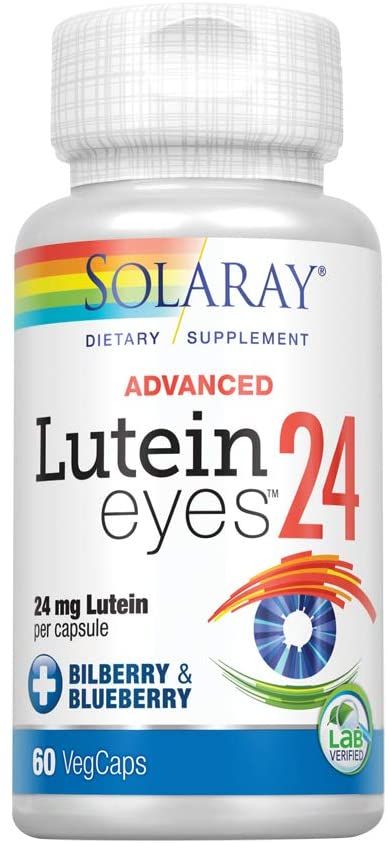 Suplemento Luteína 24 mg con Zeaxantina – 60 Cápsulas Veganas