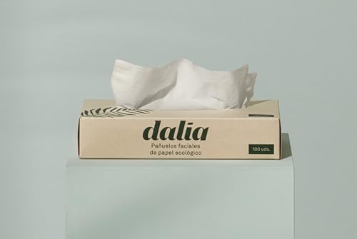 DALIA Caja 150 PAÑUELOS FACIALES Bio, Negro, Estandar