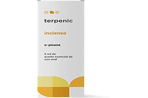 Terpenic Evo Incienso Aceite Esencial Alimentario 5 ml, 1 Unidad, 300 g