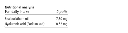 Vitae Buco Vitae 15ml | Spray aftas bucales | Cuidado garganta | Ácido hialurónico y espino amarillo | Hidratación