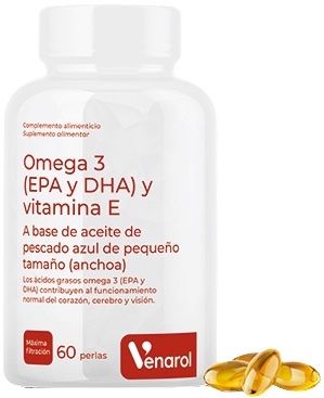 Omega 3 EPA DHA Herbora 60 perlas alta absorción