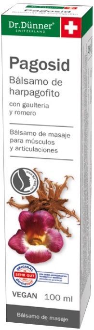 Bálsamo Muscular Pagosid Dr.Dunner 100 ml con Harpagofito