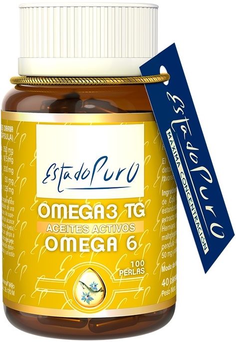 Omega 3 TG & 6 Tongil 100 perlas de alta pureza