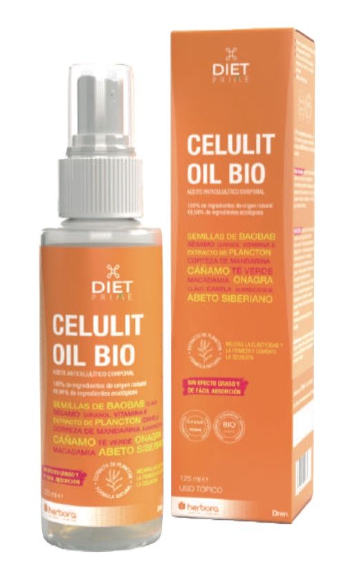 Aceite Corporal BIO Celulitis Diet Prime 125 ml – Acción Anticelulitis