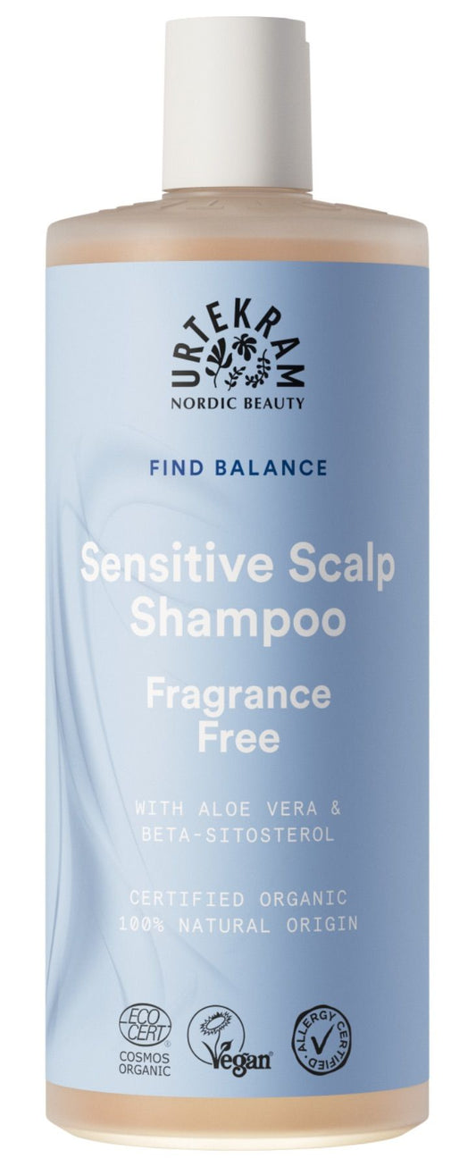 Champú Sin Fragancia Urtekram 500 ml – Hidratación Natural y Vegana