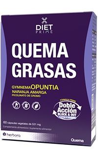 Quemagrasas Diet Prime de Herbora – 60 Cápsulas Termogénicas Eficaces