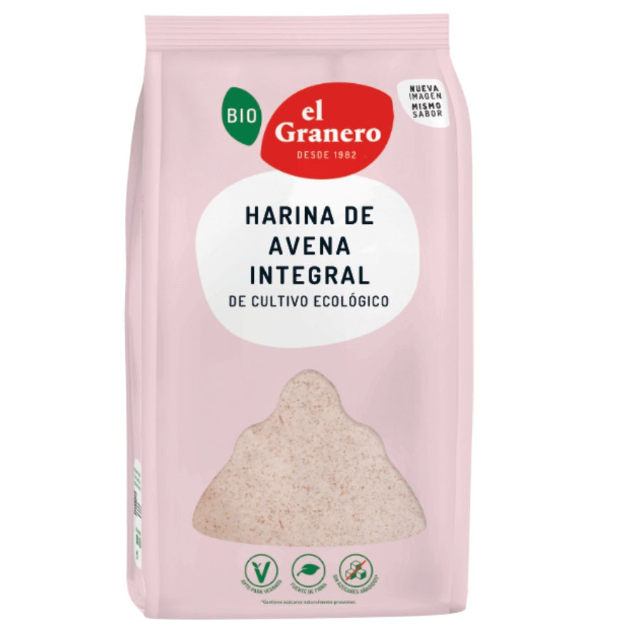 Harina de Avena Integral Bio 1kg El Granero Integral