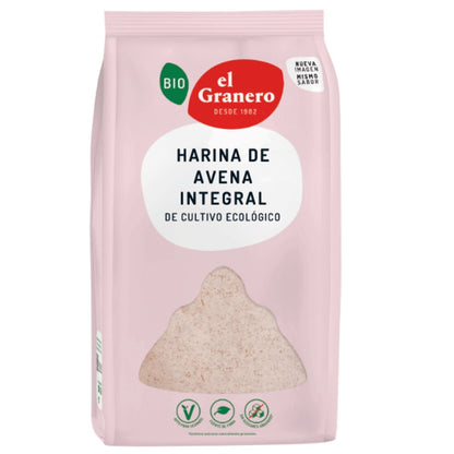 Harina de Avena Integral Bio 1kg El Granero Integral