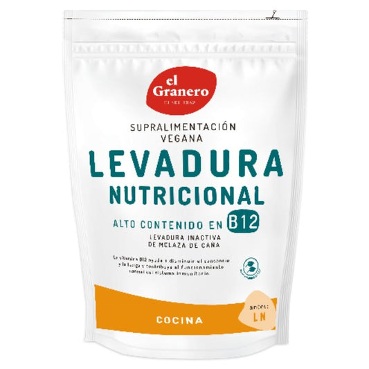 Levadura Nutricional Alto Contenido en B12 Vegan 150g El Granero Integral