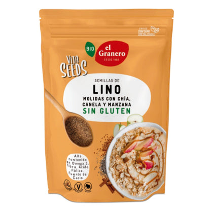 VITASEEDS LINO MOLIDO CON TRIGO SARRACENO NIBS DE