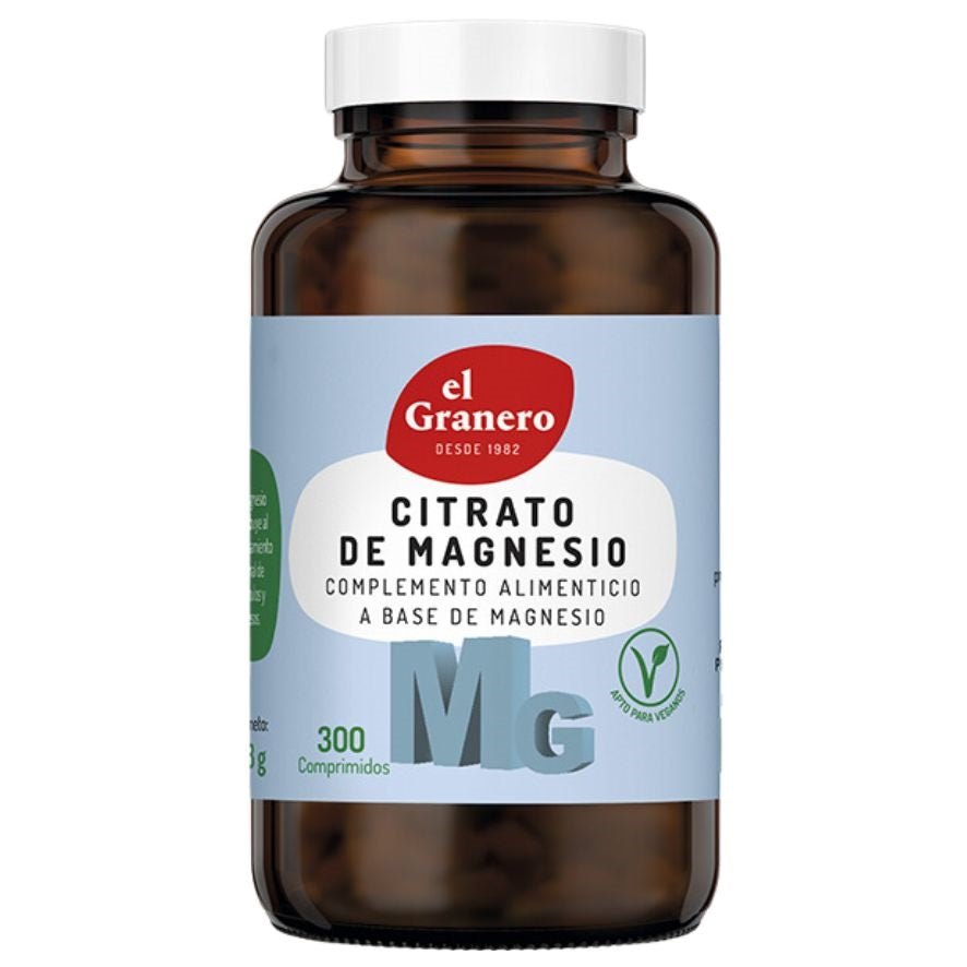 Citrato de Magnesio 760Mg 300comp El Granero Integral