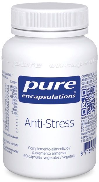 Anti-Stress Pure Encapsulations 60 Cápsulas Vitaminas B y Ginseng