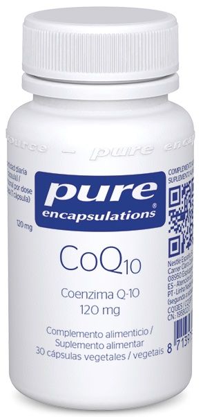 Coenzima Q10 Premium Pure Encapsulations 30 Cápsulas Vegetales
