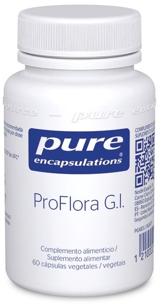 ProFlora G.I. Probióticos Pure Encapsulations 60 Cápsulas Vegetales