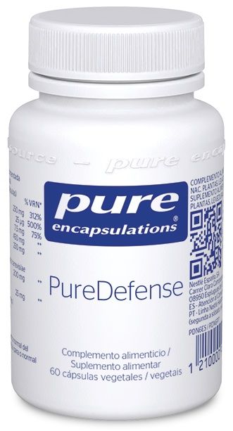 PureDefense de Pure Encapsulations: Refuerza Sistema Inmunitario 60 Cápsulas
