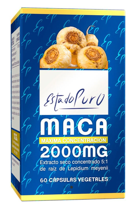 Maca Andina Premium 60 Cápsulas Energéticas y Afrodisíacas
