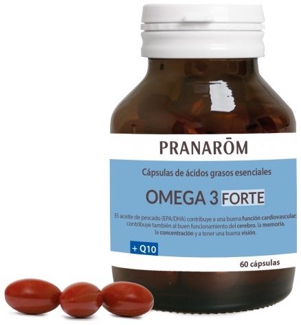 Omega 3 Forte Pranarom 60 perlas alta concentración EPA DHA