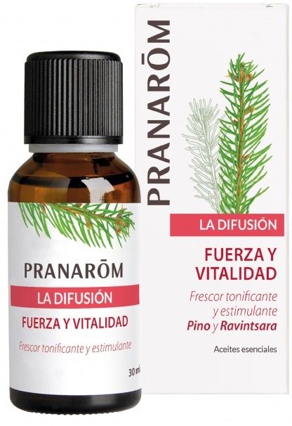 Sinergia Fuerza y Vitalidad Pranarom – Aceite esencial 30 ml revitalizante