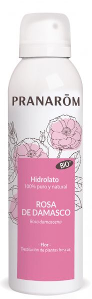 Hidrolato de Rosa de Damasco Pranarom 150ml Tonificante