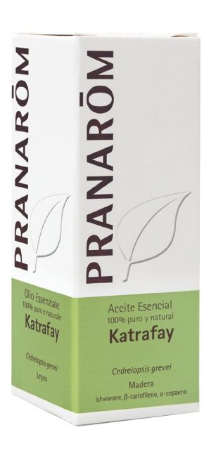 Aceite esencial Katrafay Pranarom 10 ml – aroma madera balsámico