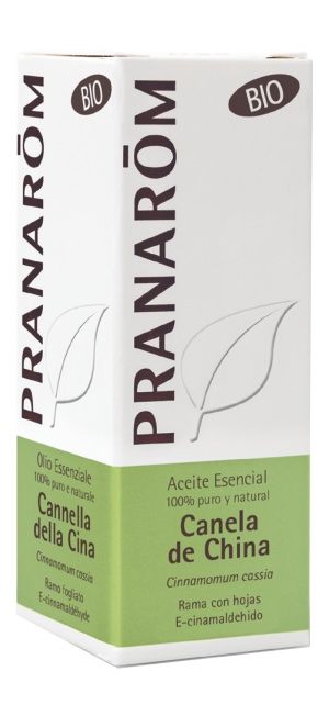 Aceite esencial bio de canela de China Pranarom 10 ml
