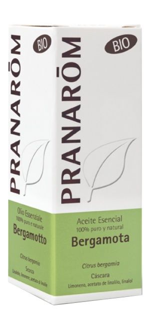 Aceite esencial de bergamota orgánico Pranarom 10 ml aroma cítrico