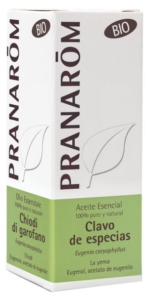 Aceite esencial de clavo de especias bio Pranarom 10 ml