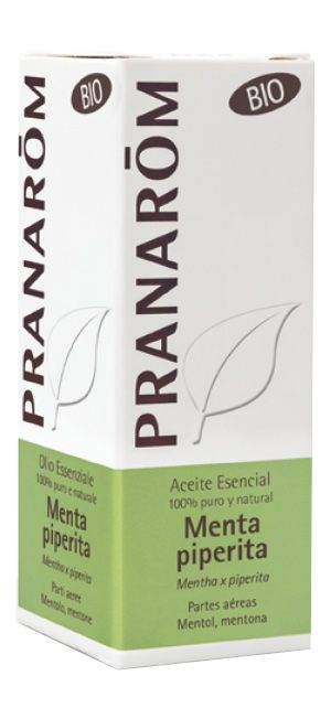 Aceite esencial de menta piperita bio Pranarom 10 ml aroma refrescante