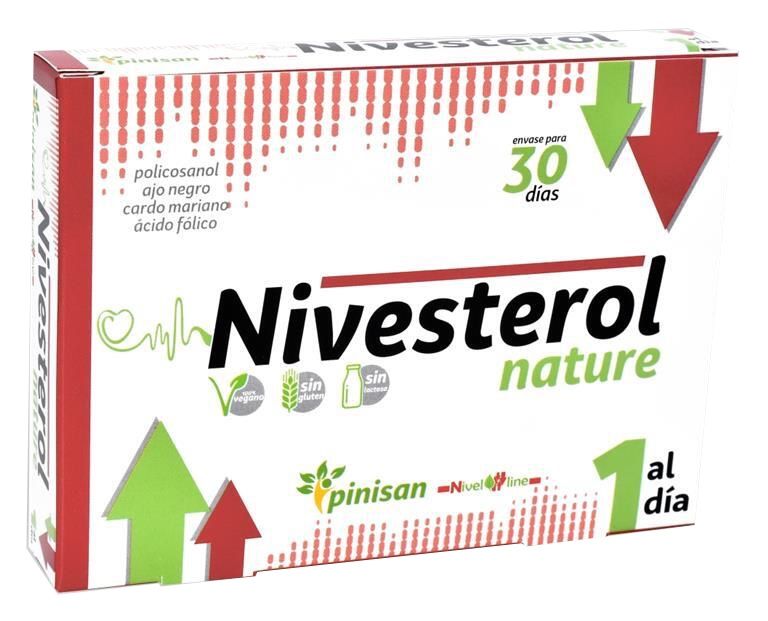 Nivesterol Nature de Pinisan 30 Cápsulas para Colesterol Saludable