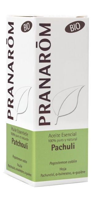 Aceite esencial de pachulí bio Pranarom 10 ml aroma terapéutico
