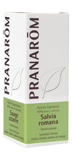 Aceite esencial de Salvia Romana Pranarom 10 ml – Aromaterapia femenina natural