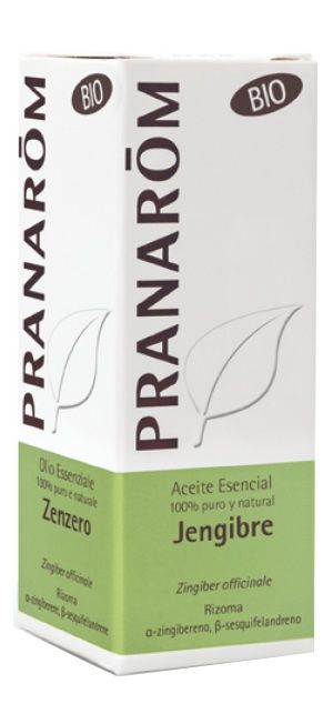 Aceite esencial de jengibre orgánico Pranarom 5 ml para digestión