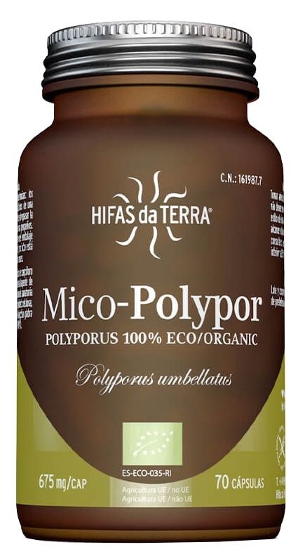 Mico Polypor 70 Cápsulas Extracto de Hongos y Vitamina C