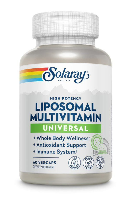 Multivitamínico Liposomal Universal Solaray 60 Cápsulas Alta Absorción