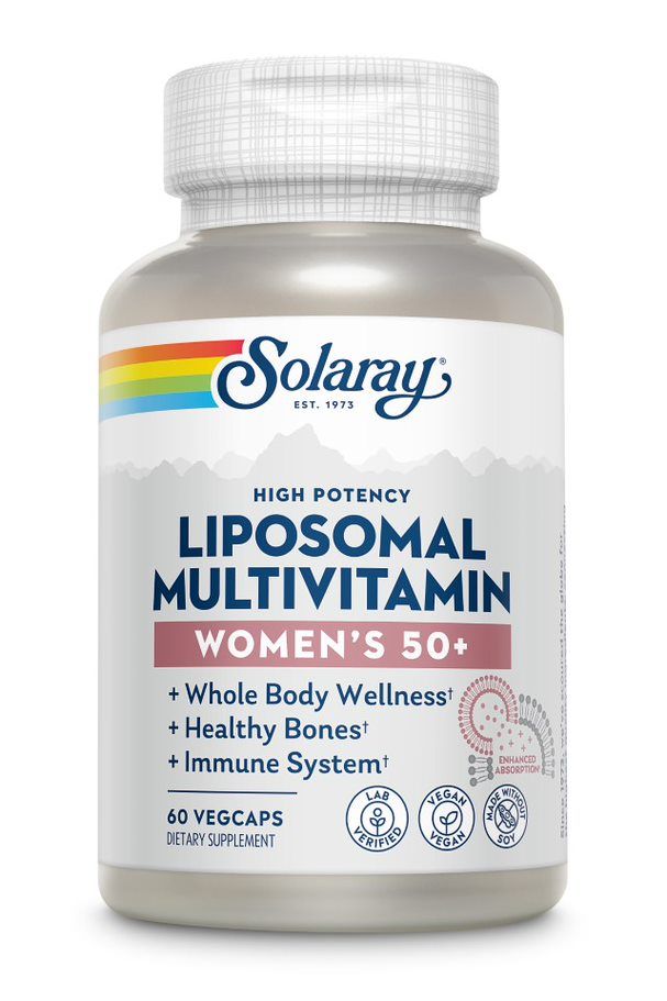 Multivitamínico Liposomal Solaray Mujer 50+, 60 Cápsulas Potentes