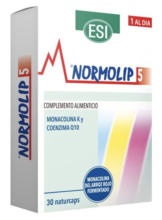 Normolip 5 ESI 30 cápsulas para salud cardiovascular