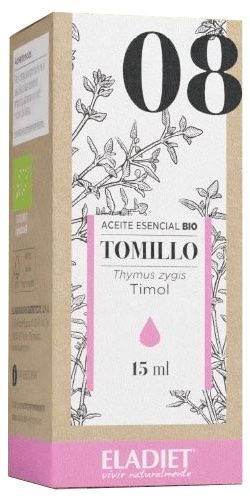 Aceite esencial de tomillo 15 ml Eladiet bio – antiséptico