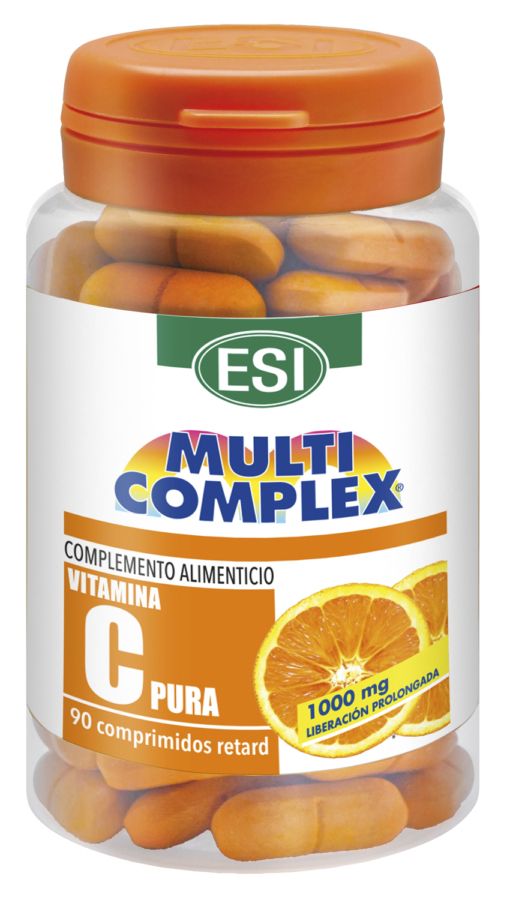 Vitamina C 1000 mg Liberación Prolongada Multicomplex ESI 90 comprimidos