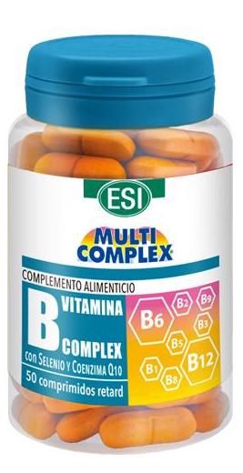 Multicomplex Vitamina B Retard ESI 50 comprimidos alta absorción
