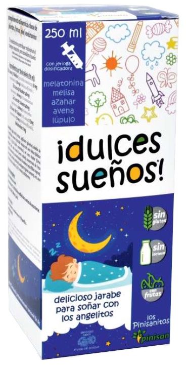 Dulces Sueños Pinisan 250 ml Bebida Natural con Melatonina para Niños