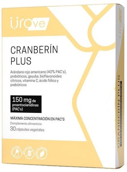 Cranberin Plus de Herbora 30 Cápsulas para Salud Urinaria