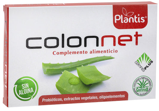 Colonnet Plantis 30 Cápsulas Suplemento Intestinal con Aloe