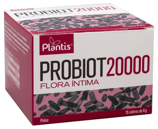 Probiot 20000 Flora Íntima Plantis – Suplemento Probiótico Vaginal 15 Sobres